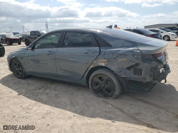 2022 Hyundai Elantra Essential with VIN KMHLM4AGXNU361963, listed as a Copart auction lot 48763575 with 47,226 mi miles and Salvage Title. Bid and sale history available at carsss.com. Image 2.