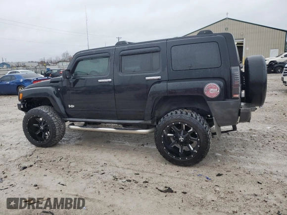 2008 Hummer H3 with VIN 5GTEN33E688229496, listed as a Copart auction lot 84799824 with 187,881 mi miles and Clean Title. Bid and sale history available at DreamBid. Image 2.