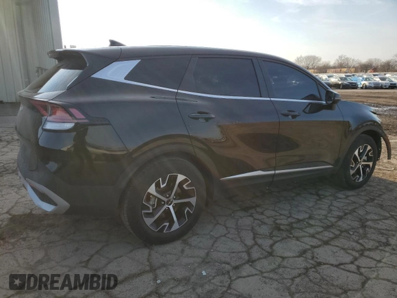 2023 Kia Sportage EX with VIN 5XYK33AFXPG052891, listed as a Copart auction lot 47467635 with 35,598 mi miles and Salvage Title. Bid and sale history available at DreamBid. Image 3.