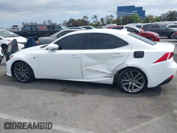 2016 Lexus IS with VIN JTHBE1D22G5026784, listed as a IAAI auction lot 42073105 with 79,290 mi miles and . Bid and sale history available at carsss.com. Image 14.