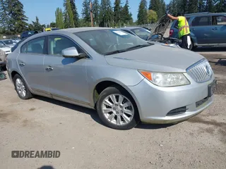 2010 Buick LaCrosse CX with VIN 1G4GB5EG7AF176775, listed as a IAAI auction lot 42122083 with 101,270 mi miles. Bid and sale history available at carsss.com. Image 1.