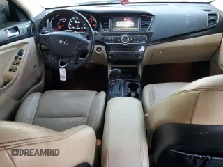 2014 Kia Cadenza Premium with VIN KNALN4D78E5148756, listed as a Copart auction lot 77539394 with 109,296 mi miles and Salvage Title. Bid and sale history available at carsss.com. Image 8.