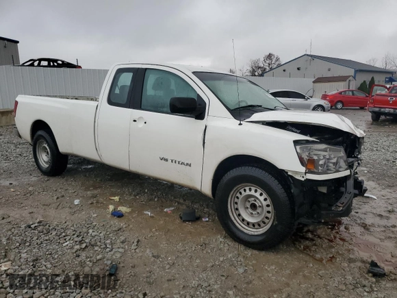 2008 Nissan Titan z VIN 1N6AA06E98N320594, wystawiony jako Copart lot #79463364 z przebiegiem 185 143 mil mil oraz Nie do naprawy • Non repairable. Historia ofert i sprzedaży dostępna na DreamBid. Obrazek 4.