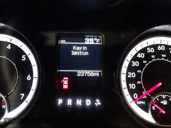 2024 Ram 1500 SLT with VIN 1C6RR7GGXRS124813, listed as a IAAI auction lot 41752900 with 23,758 mi miles and . Bid and sale history available at DreamBid. Image 7.