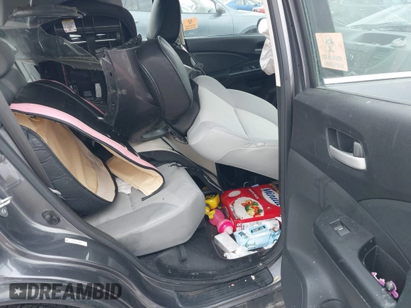 2015 Honda CR-V LX with VIN 2HKRM4H3XFH619055, listed as a IAAI auction lot 40989227 with 113,332 mi miles and . Bid and sale history available at DreamBid. Image 8.