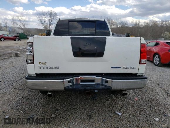 2010 Nissan Titan SE with VIN 1N6BA0EK7AN302631, listed as a Copart auction lot 50772585 with 190,574 mi miles and Non repairable. Bid and sale history available at DreamBid. Image 6.