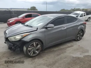 2014 Hyundai Elantra SE with VIN 5NPDH4AE0EH492437, listed as a Copart auction lot 65593305 with 122,897 mi miles and Salvage title. Bid and sale history available at DreamBid. Image 1.