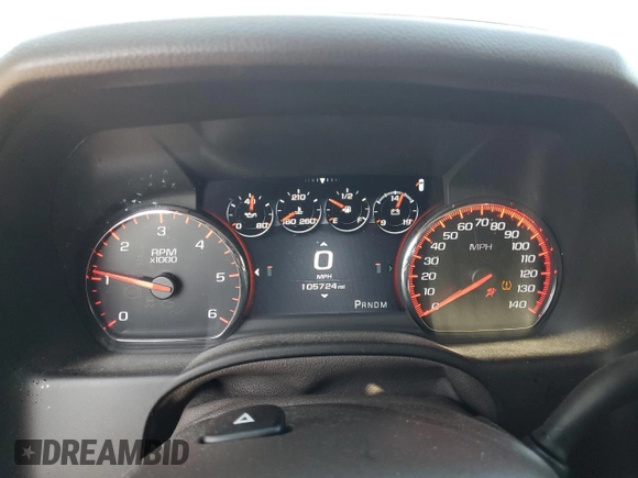 2016 GMC Yukon Denali with VIN 1GKS1CKJ7GR264548, listed as a Copart auction lot 62982234 with 105,724 mi miles and Salvage Title. Bid and sale history available at carsss.com. Image 9.