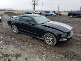2006 Ford Mustang Standard with VIN 1ZVFT80N265241966, listed as a Copart auction lot 51570835 with 191,147 mi miles and Salvage Title. Bid and sale history available at carsss.com. Image 4.