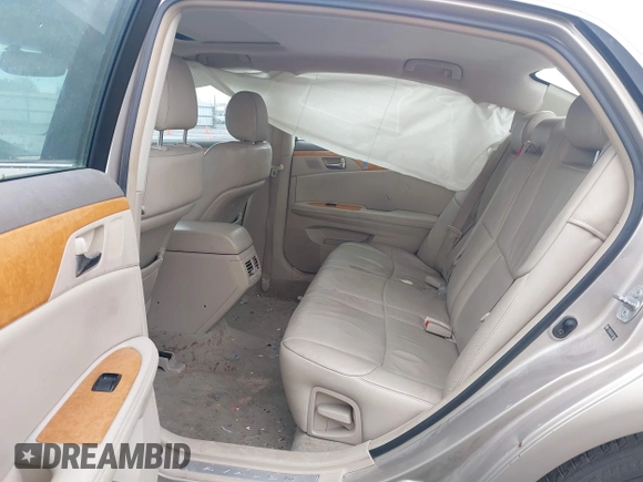 2006 Toyota Avalon XL with VIN 4T1BK36B26U119629, listed as a IAAI auction lot 39152919 with 128,953 mi miles. Bid and sale history available at carsss.com. Image 8.