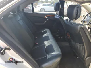 2002 Mercedes-Benz S-Class 4.3L with VIN WDBNG70JX2A314138, listed as a Copart auction lot 59694444 with 158,981 mi miles and Salvage Title. Bid and sale history available at carsss.com. Image 10.