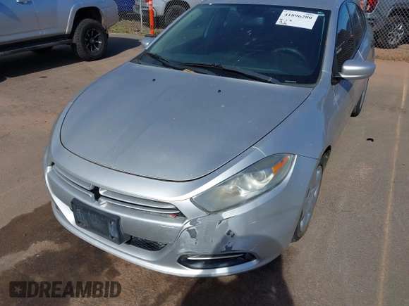 2013 Dodge Dart SE with VIN 1C3CDFAA2DD175784, listed as a IAAI auction lot 41896280 with 124,941 mi miles and . Bid and sale history available at carsss.com. Image 6.