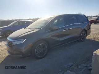 2023 Honda Odyssey Elite z VIN 5FNRL6H92PB066033, wystawiony jako Copart lot #89339945 z przebiegiem 30 403 mil mil oraz Szkoda całkowita • Salvage title. Historia ofert i sprzedaży dostępna na DreamBid. Obrazek 1.