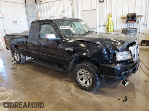 2009 Ford Ranger XL with VIN 1FTZR15E19PA51129, listed as a Copart auction lot 86624164 with 166,717 mi miles and Non Repairable. Bid and sale history available at carsss.com. Image 4.