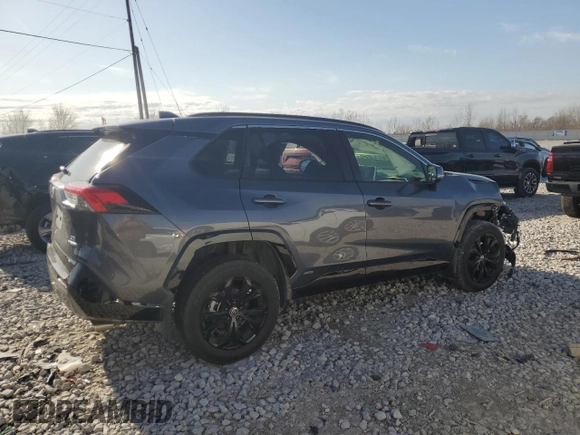 2024 Toyota RAV4 Hybrid SE with VIN JTM16RFV4RD123719, listed as a Copart auction lot 52952275 with 26,394 mi miles and Salvage title. Bid and sale history available at DreamBid. Image 3.