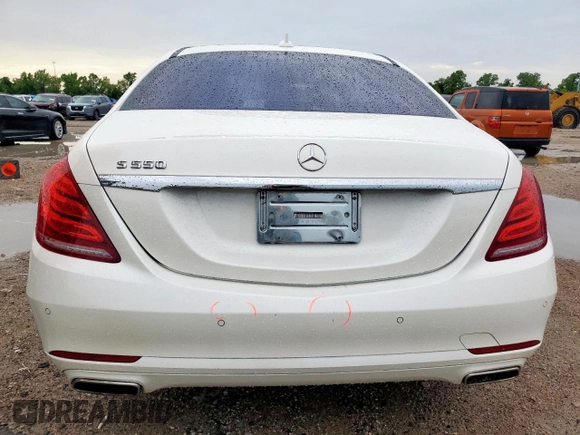 2015 Mercedes-Benz S 550 with VIN WDDUG8CB2FA135966, listed as a Copart auction lot 62908865 with 94,640 mi miles and Salvage title. Bid and sale history available at DreamBid. Image 6.