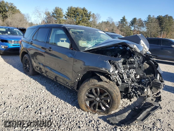 2020 Ford Explorer with VIN 1FMSK7BH4LGA20368, listed as a Copart auction lot 87721835 with 0 mi miles and Salvage Title. Bid and sale history available at carsss.com. Image 4.
