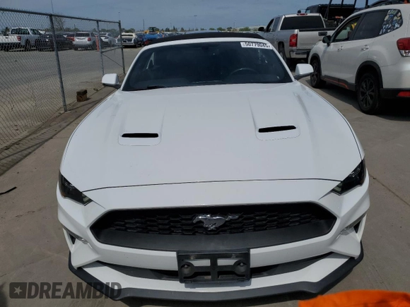 2018 Ford Mustang EcoBoost Premium with VIN 1FATP8UH5J5155211, listed as a Copart auction lot 50779045 with 126,254 mi miles and Clean Title. Bid and sale history available at carsss.com. Image 5.