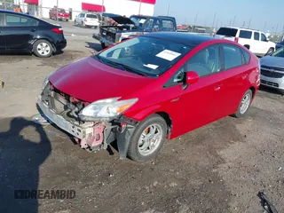 2010 Toyota Prius II with VIN JTDKN3DU6A0199999, listed as a IAAI auction lot 42010583 with 106,143 mi miles. Bid and sale history available at carsss.com. Image 19.