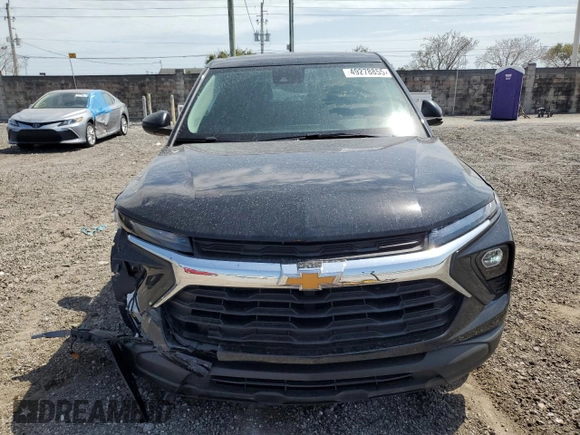 2024 Chevrolet TrailBlazer LS with VIN KL79MMS29RB034339, listed as a Copart auction lot 49278855 with 17,650 mi miles and Salvage Title. Bid and sale history available at carsss.com. Image 5.
