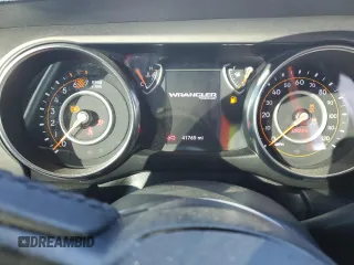 2022 Jeep Wrangler Unlimited Sport S with VIN 1C4HJXDN1NW150976, listed as a Copart auction lot 82924444 with 41,765 mi miles and Salvage Title. Bid and sale history available at carsss.com. Image 9.