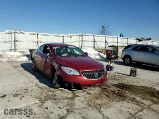 2014 Buick Regal Premium I with VIN 2G4GM5ER2E9175284, listed as a Copart auction lot 42518515 with 0 mi miles and Salvage Title. Bid and sale history available at carsss.com. Image 11.