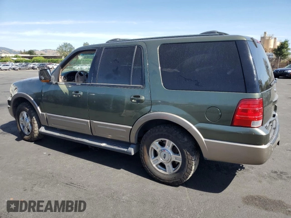 2003 Ford Expedition Eddie Bauer with VIN 1FMFU17L53LA57569, listed as a Copart auction lot 57427235 with Not provided miles and Salvage title. Bid and sale history available at DreamBid. Image 2.
