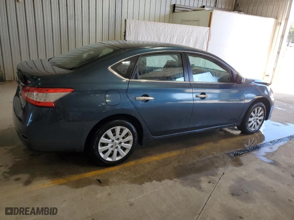 2014 Nissan Sentra S with VIN 3N1AB7AP9EY256205, listed as a Copart auction lot 50933615 with 60,457 mi miles and Salvage Title. Bid and sale history available at carsss.com. Image 3.