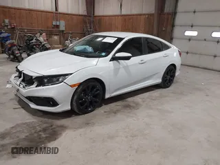 2020 Honda Civic Sedan Sport with VIN 2HGFC2F85LH600878, listed as a IAAI auction lot 41674600 with 30,143 mi miles. Bid and sale history available at carsss.com. Image 17.