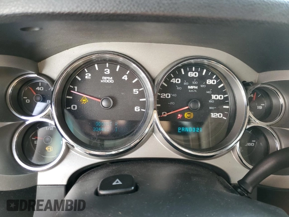 2007 Chevrolet Silverado 1500 1LT with VIN 3GCEC13J07G523824, listed as a Copart auction lot 85211794 with 304,461 mi miles and Salvage Title. Bid and sale history available at DreamBid. Image 9.