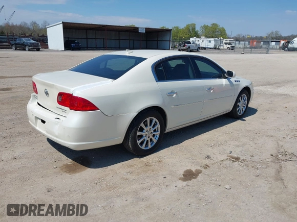 2009 Buick Lucerne CXL-3 with VIN 1G4HD57M89U123558, listed as a IAAI auction lot 41892229 with 107,451 mi miles and . Bid and sale history available at DreamBid. Image 4.