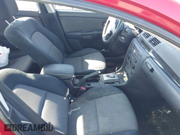 2006 Mazda 3 i Touring with VIN JM1BK32F161502556, listed as a IAAI auction lot 42155166 with 204,824 mi miles and . Bid and sale history available at DreamBid. Image 5.