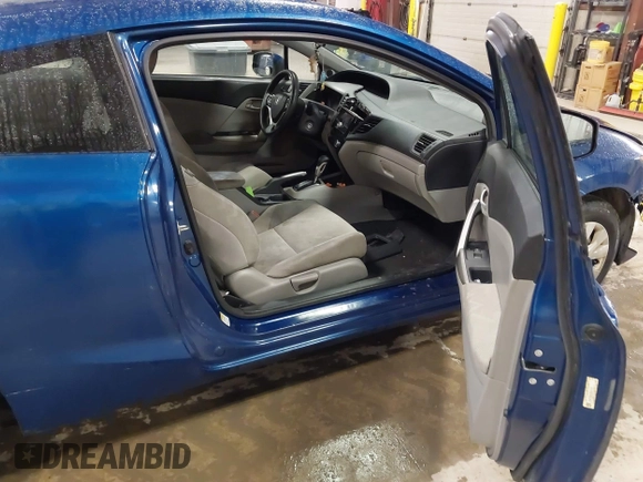 2012 Honda Civic Cpe LX with VIN 2HGFG3B59CH531151, listed as a IAAI auction lot 41757829 with 165,142 mi miles. Bid and sale history available at carsss.com. Image 5.