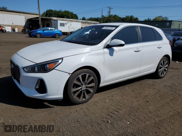 2018 Hyundai Elantra GT with VIN KMHH35LE0JU026795, listed as a Copart auction lot 69556104 with 109,830 mi miles and Salvage Title. Bid and sale history available at carsss.com. Image 1.