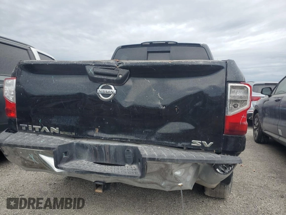 2018 Nissan Titan SV with VIN 1N6AA1EK9JN505439, listed as a Copart auction lot 66169254 with 136,270 mi miles and Non Repairable. Bid and sale history available at DreamBid. Image 6.