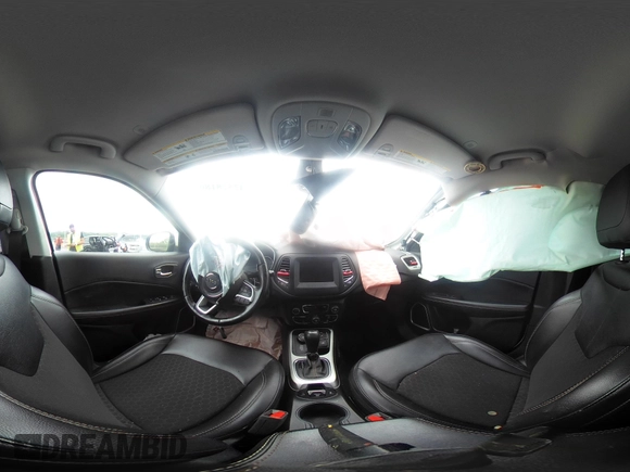 2021 Jeep Compass Latitude with VIN 3C4NJDBB6MT537568, listed as a IAAI auction lot 42528180 with 74,003 mi miles and . Bid and sale history available at DreamBid. Image 18.