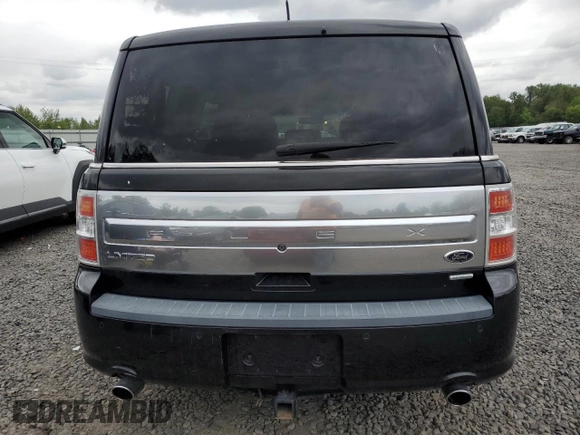 2013 Ford Flex Limited z VIN 2FMHK6DT4DBD17039, wystawiony jako Copart lot #57093995 z przebiegiem 95 517 mil mil oraz Czysty tytuł • Clean title. Historia ofert i sprzedaży dostępna na DreamBid. Obrazek 6.