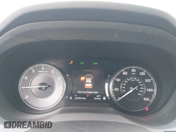 2019 Acura RDX Advance with VIN 5J8TC1H73KL023559, listed as a IAAI auction lot 42162873 with 213,592 mi miles and . Bid and sale history available at DreamBid. Image 7.