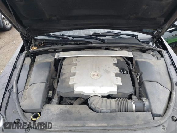 2008 Cadillac CTS RWD w/1SB with VIN 1G6DR57V580176739, listed as a IAAI auction lot 41847461 with 136,482 mi miles. Bid and sale history available at carsss.com. Image 10.