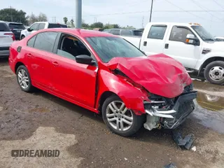 2015 Volkswagen Jetta Sedan 2.0L S w/Technology with VIN 3VW2K7AJ0FM356647, listed as a IAAI auction lot 41691443 with 101,935 mi miles. Bid and sale history available at carsss.com. Image 1.