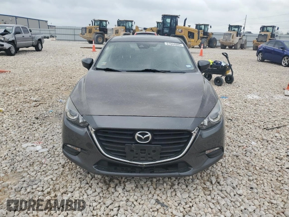 2018 Mazda 3 Touring with VIN 3MZBN1L33JM238863, listed as a Copart auction lot 51844805 with 75,615 mi miles and Salvage Title. Bid and sale history available at DreamBid. Image 5.