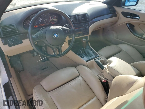 2005 BMW 3 Series 330Ci with VIN WBABW53495PL50452, listed as a Copart auction lot 42294635 with 98,006 mi miles and Non Repairable. Bid and sale history available at carsss.com. Image 8.