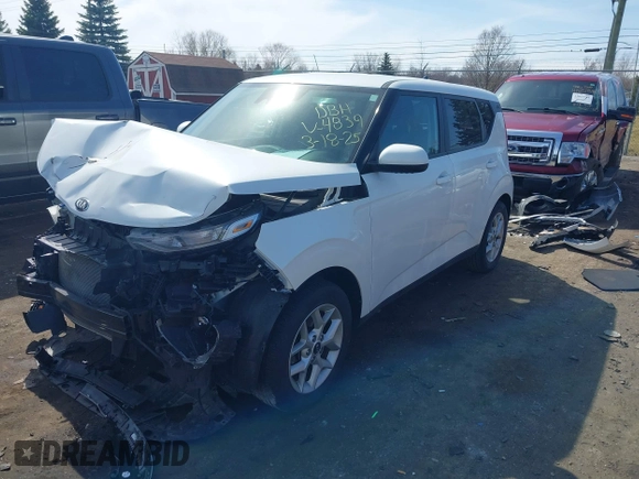 2021 Kia Soul S with VIN KNDJ23AUXM7124839, listed as a IAAI auction lot 41860802 with 38,856 mi miles and . Bid and sale history available at DreamBid. Image 18.