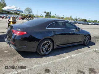 2019 Mercedes-Benz CLS 450 with VIN WDD2J5JB1KA001406, listed as a Copart auction lot 57809865 with 70,292 mi miles and Salvage title. Bid and sale history available at DreamBid. Image 3.