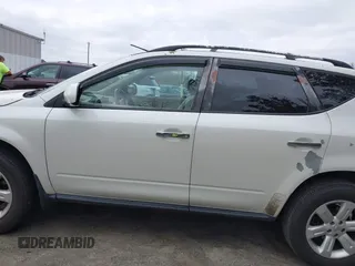 2007 Nissan Murano SL with VIN JN8AZ08W57W643605, listed as a IAAI auction lot 41848324 with 249,590 mi miles and . Bid and sale history available at DreamBid. Image 14.