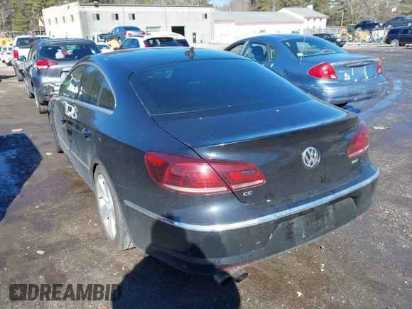 2013 Volkswagen CC Sport with VIN WVWBP7AN9DE565587, listed as a IAAI auction lot 41739505 with 167,319 mi miles. Bid and sale history available at carsss.com. Image 3.