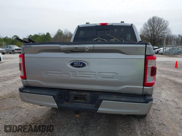 2021 Ford F-150 XL with VIN 1FTFW1ED4MFB51064, listed as a IAAI auction lot 41747593 with 35,842 mi miles. Bid and sale history available at carsss.com. Image 15.