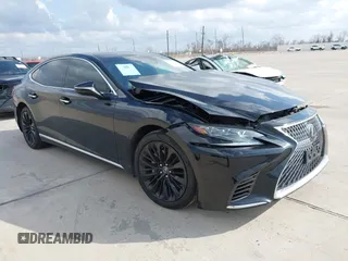 2018 Lexus LS with VIN JTHB5LFF4J5006006, listed as a IAAI auction lot 41514128 with 109,879 mi miles. Bid and sale history available at carsss.com. Image 1.