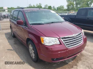2008 Chrysler Town & Country Touring with VIN 2A8HR54P78R731600, listed as a IAAI auction lot 42384753 with 116,829 mi miles and . Bid and sale history available at DreamBid. Image 1.