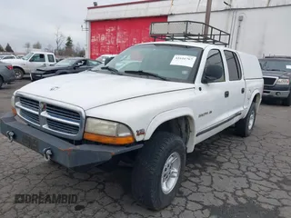 2000 Dodge Dakota Sport with VIN 1B7GG2AN2YS760690, listed as a IAAI auction lot 41616767 with 225,478 mi miles and . Bid and sale history available at carsss.com. Image 2.